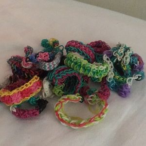 Rainbow loom bracelets